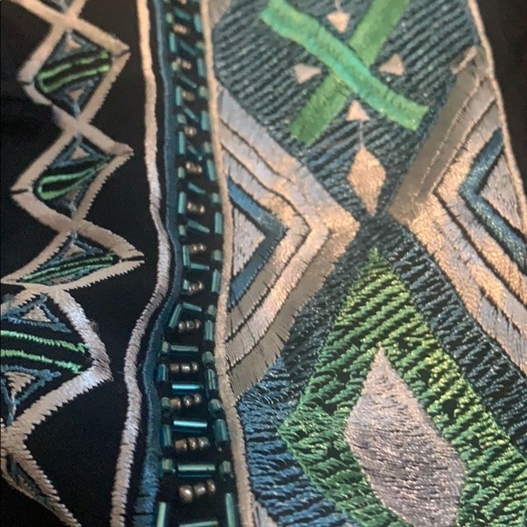 Hale Bob Emmeline Embroidered Tunic Dress size M - Picture 9 of 10